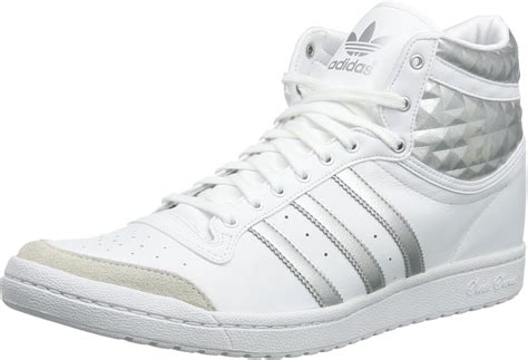 adidas top ten hi sleek weiß lack|adidas top ten hi shoes.